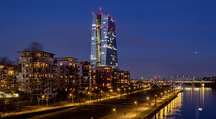 European Central Bank in Frankfurt